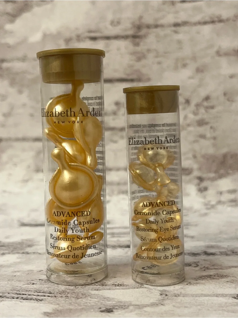 Elizabeth Arden Ceramide Gift Set Perfect Scarlett 23 SPF 30 Cosmetic Bag